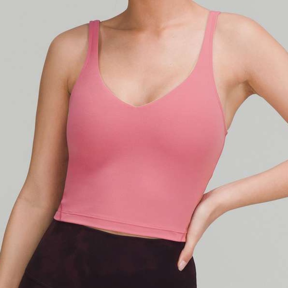 lululemon pink blossom align tank